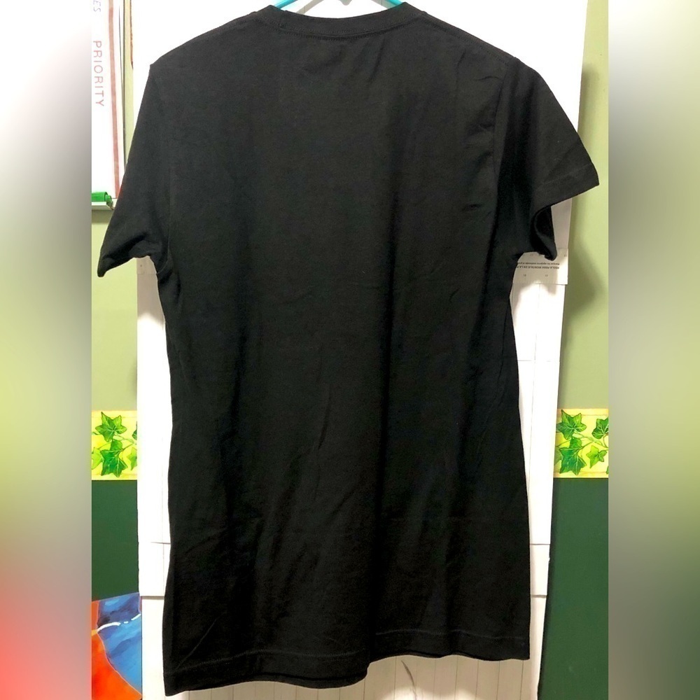 🚦Naruto Team 7 & Iruka Sensei Black Crew Neck Short Sleeve Graphic Tee - Picture 6 of 6